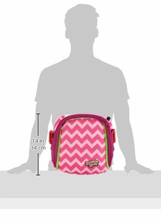 BubbleBum Inflatable Booster Seat - Travel Booster Seat - Car Booster Seat - Hybrid Booster Seat - Portable Booster Seat for Car - Foldable & Narrow Slim Design - Perfect for Kids 4-11yrs old - Pink - Image 3